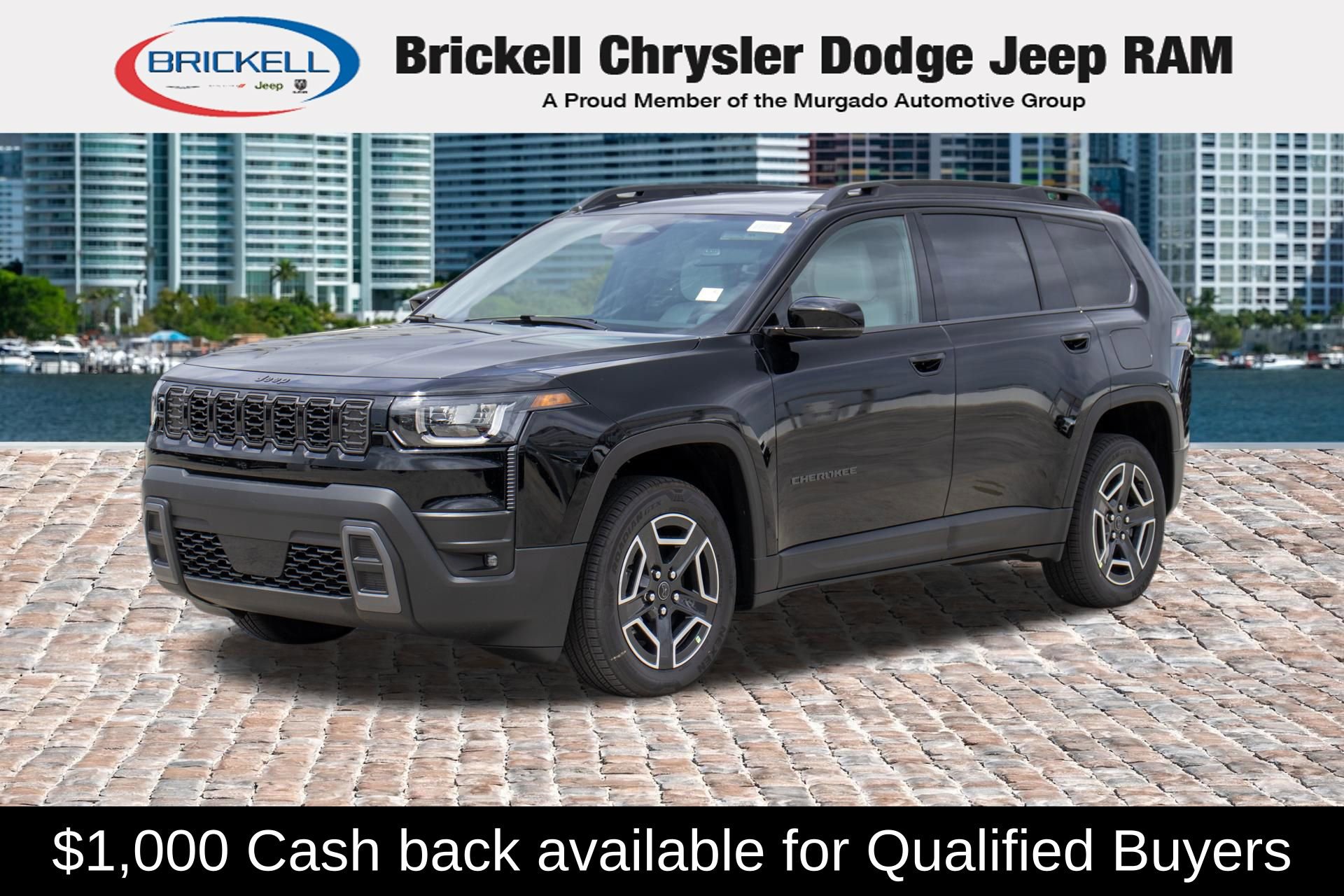 New 2026 Jeep Cherokee Limited AWD/4WD 360° Tour