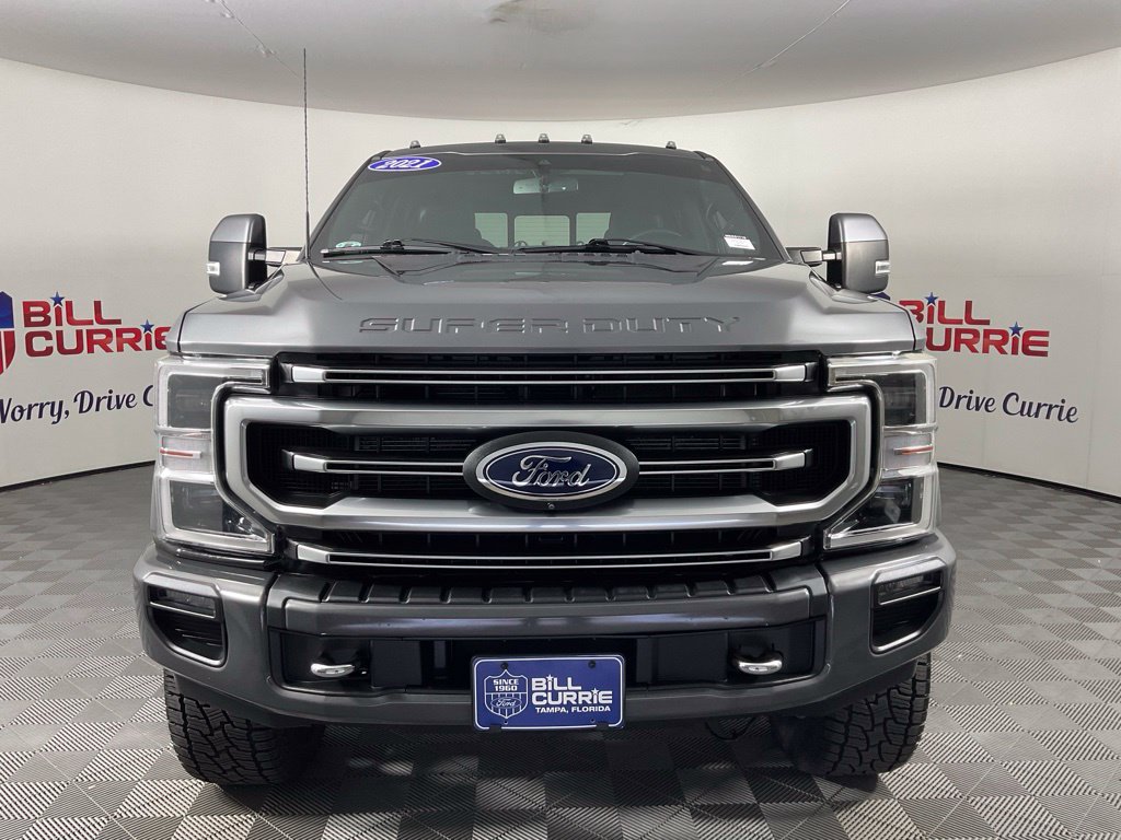 Certified 2021 Ford F350 Platinum w/ FX4 Off-Road Package AWD/4WD image 8