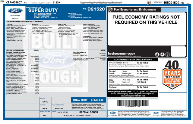 Used 2017 Ford F250 XL w/ Power Equipment Group AWD/4WD image 29