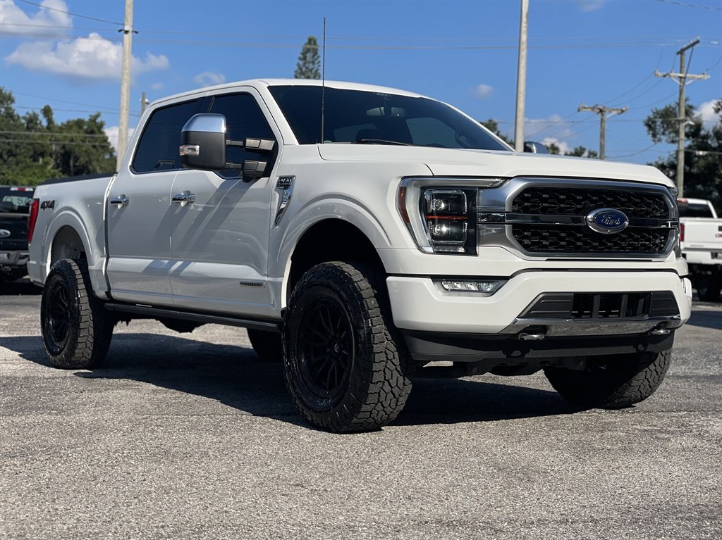 Used 2021 Ford F150 Platinum w/ Trailer Tow Package AWD/4WD image 19