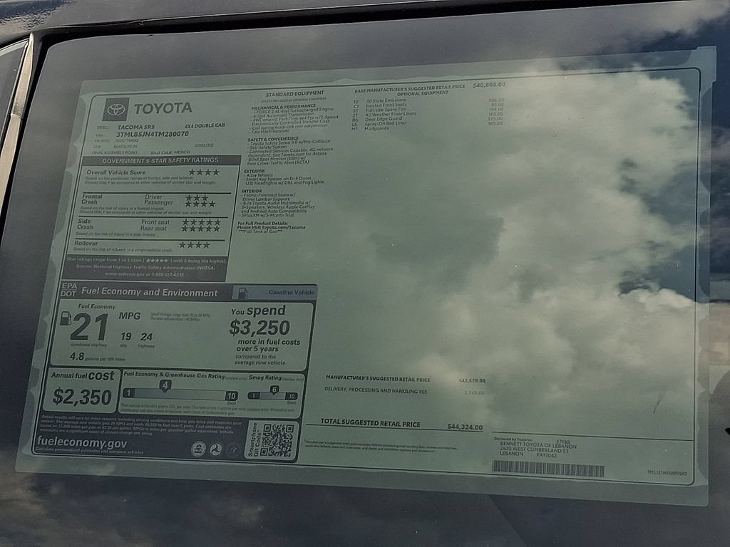 New 2026 Toyota Tacoma SR5 AWD/4WD image 3