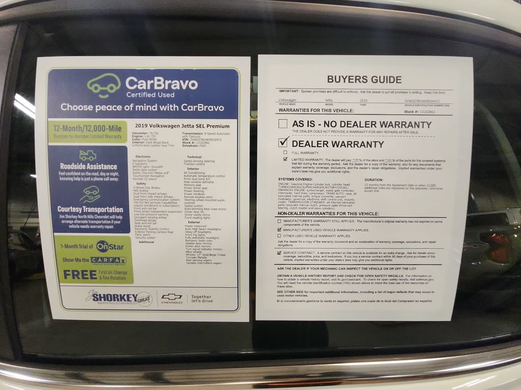 Used 2019 Volkswagen Jetta SEL Premium FWD image 32