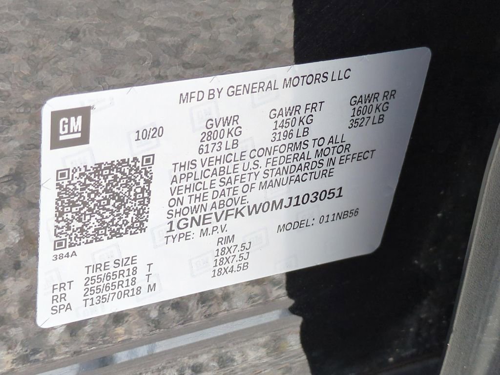 Used 2021 Chevrolet Traverse LS w/ LPO, Cargo Package image 25