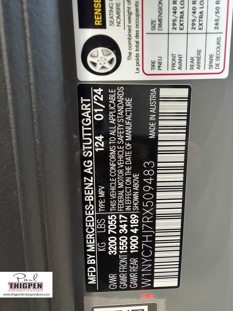 Used 2024 Mercedes-Benz G 63 AMG 4MATIC image 21