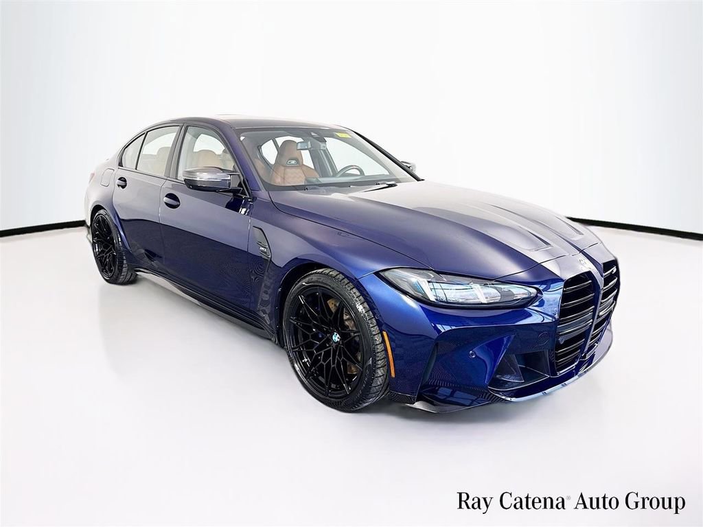 Used 2025 BMW M3 w/ M Carbon Exterior Package image 1