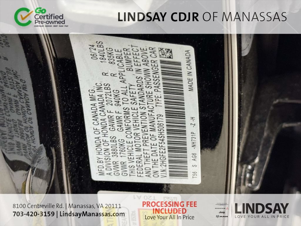 Used 2025 Honda Civic Sport image 13