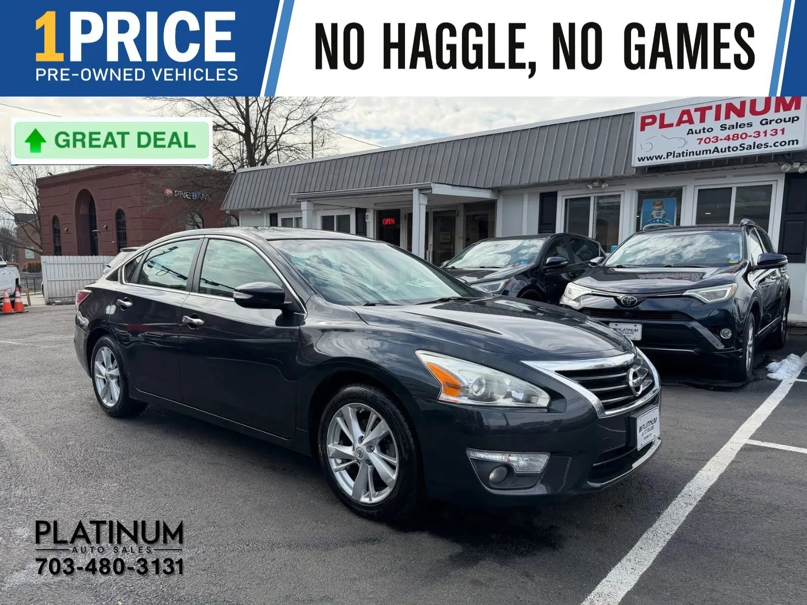 Used 2015 Nissan Altima 2.5 SV w/ Convenience Package FWD image 1