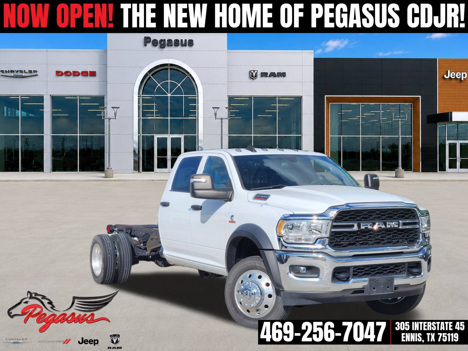 New 2024 RAM 5500 Tradesman w/ Chrome Appearance Group RWD image 1
