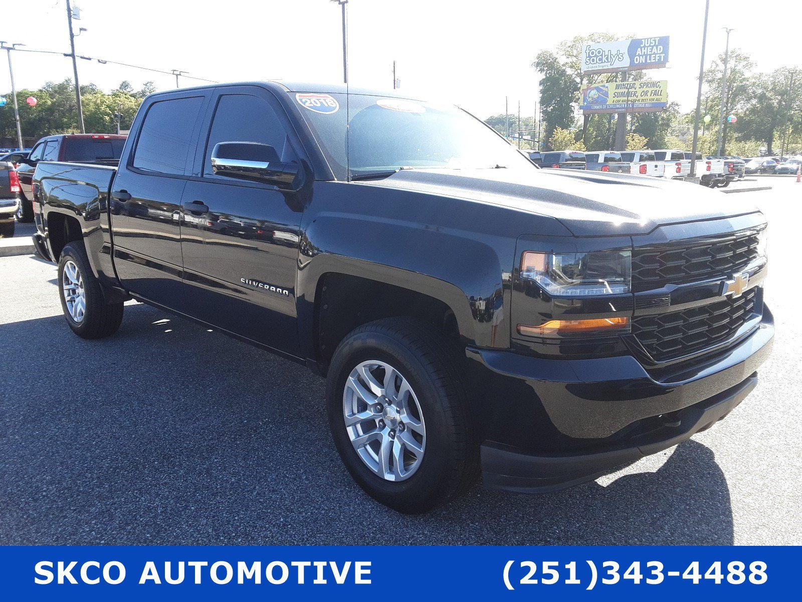 Used 2018 Chevrolet Silverado 1500 Custom RWD image 7