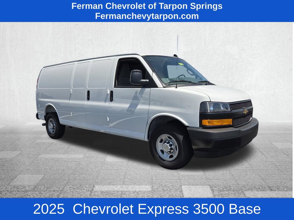 New 2025 Chevrolet Express 3500 Extended w/ Driver Convenience Package RWD image 1
