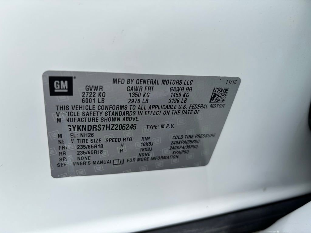 Used 2017 Cadillac XT5 Luxury w/ Driver Awareness Package image 15