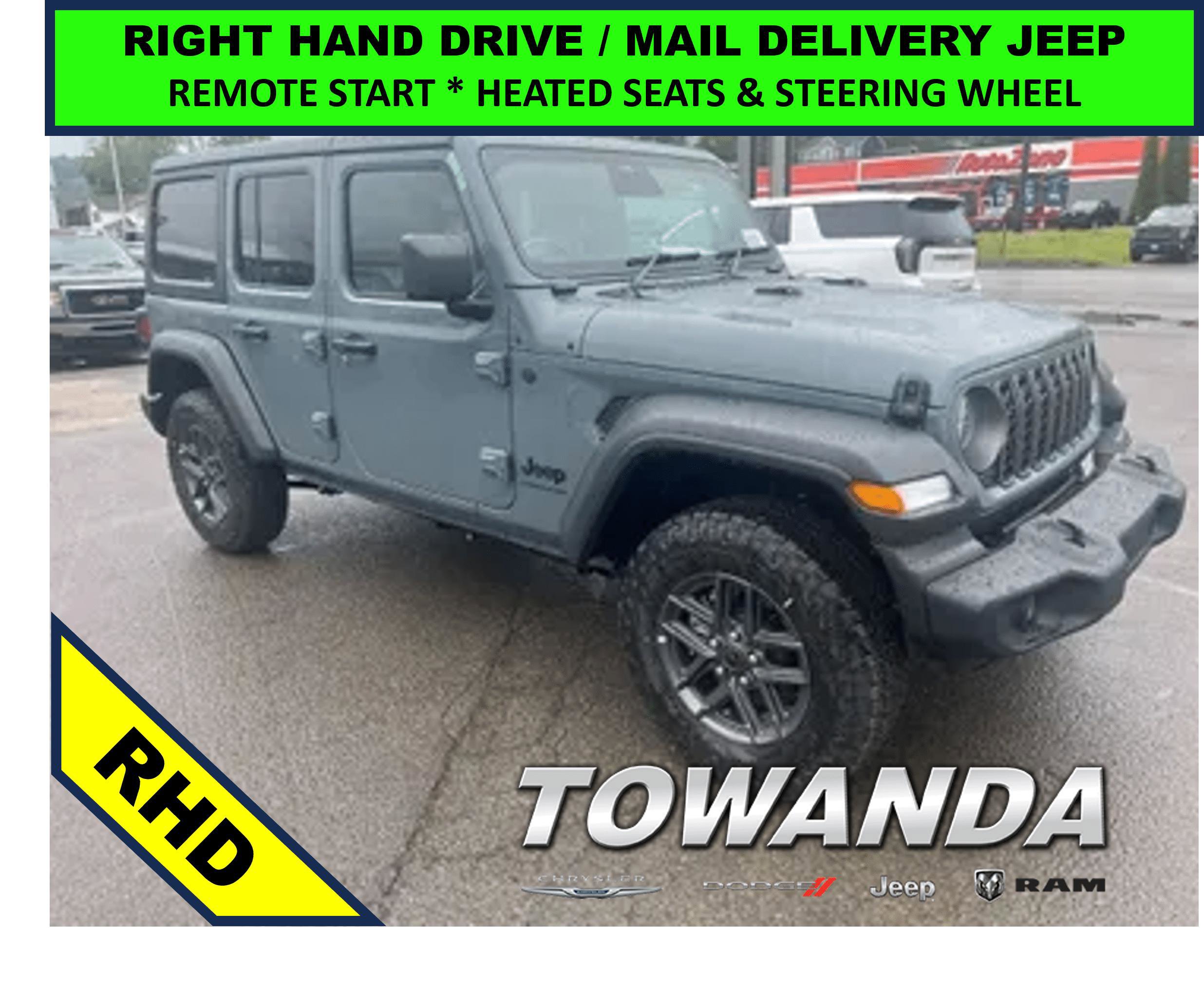 New 2025 Jeep Wrangler Unlimited Sport image 1