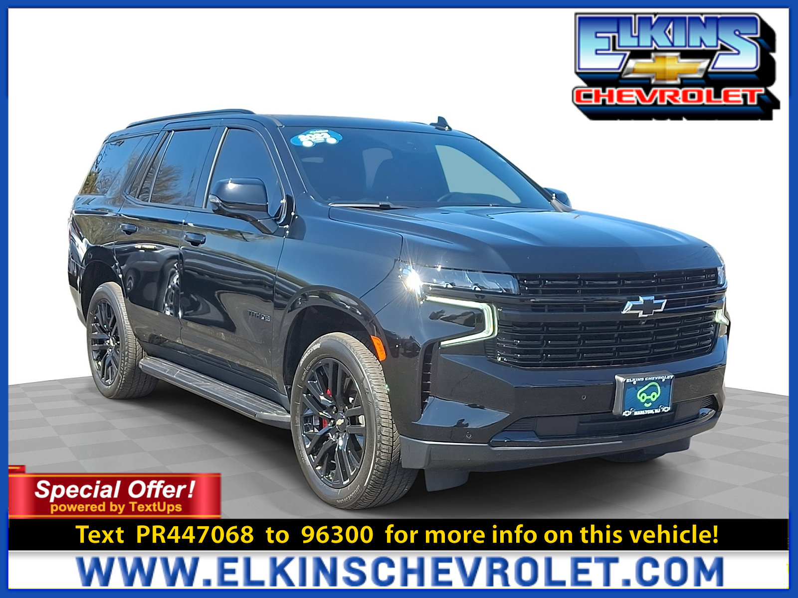 Certified 2023 Chevrolet Tahoe RST w/ Luxury Package image 1