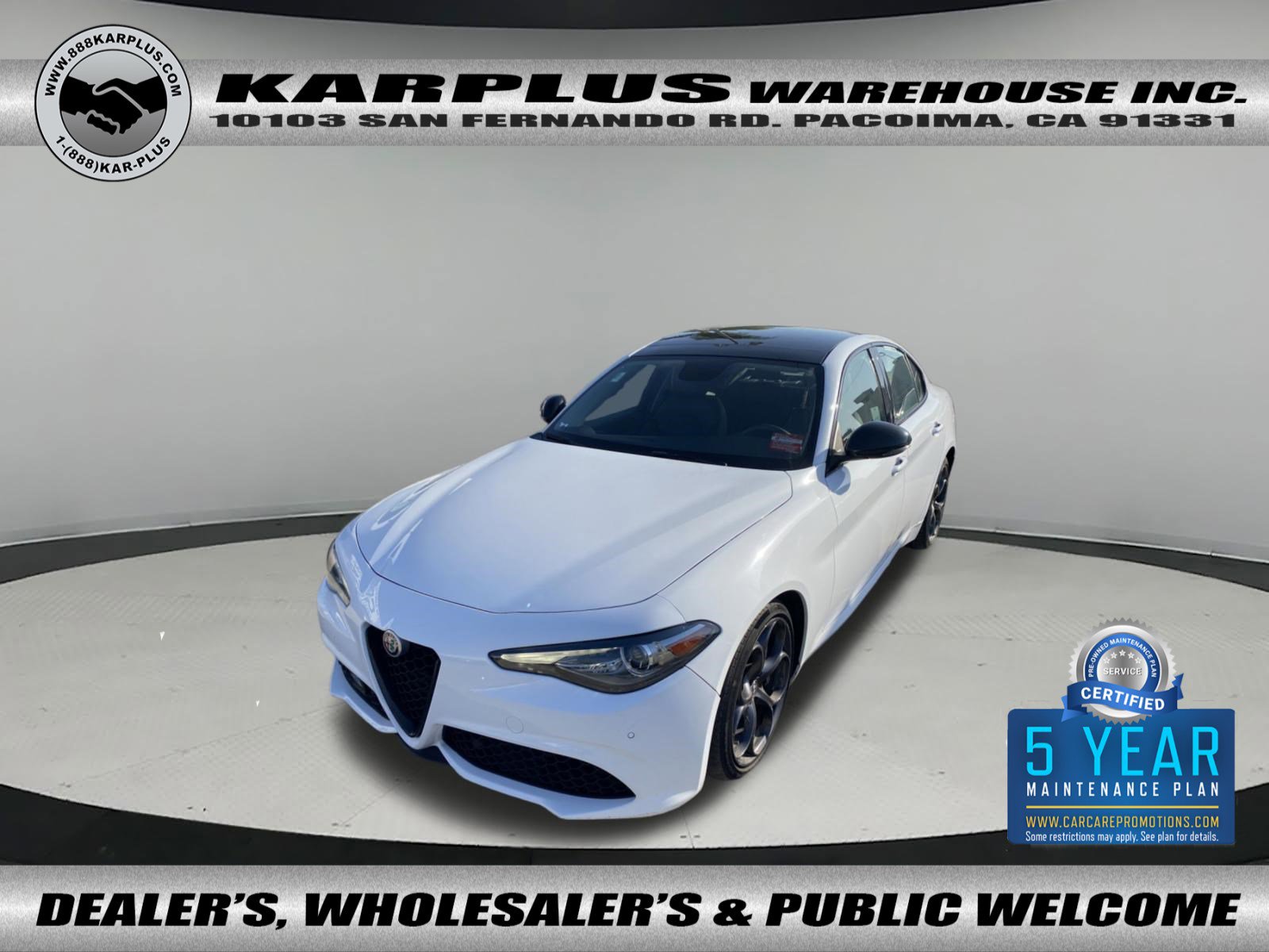Used 2018 Alfa Romeo Giulia Ti Sport w/ Quick Order Package 22U Sport