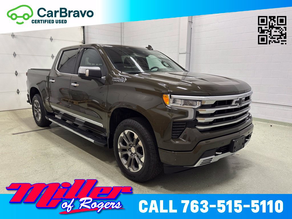 Certified 2023 Chevrolet Silverado 1500 High Country w/ Technology Package