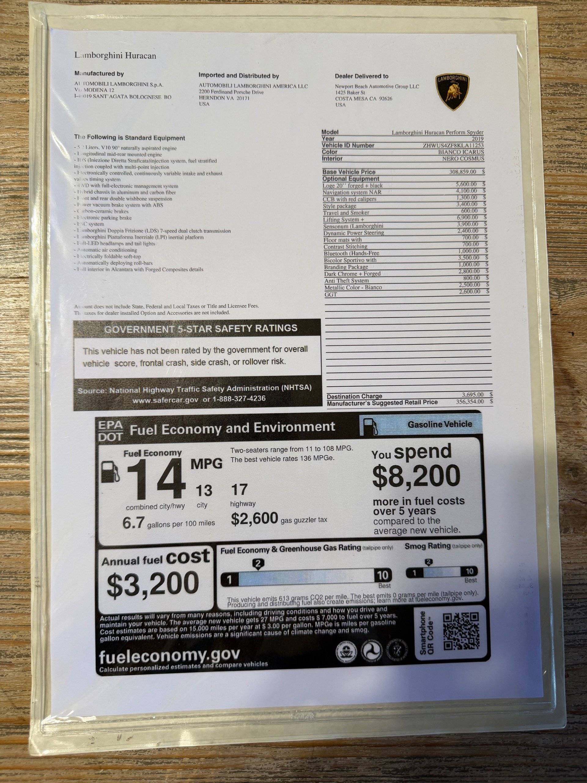 Used 2019 Lamborghini Huracan Performante image 52