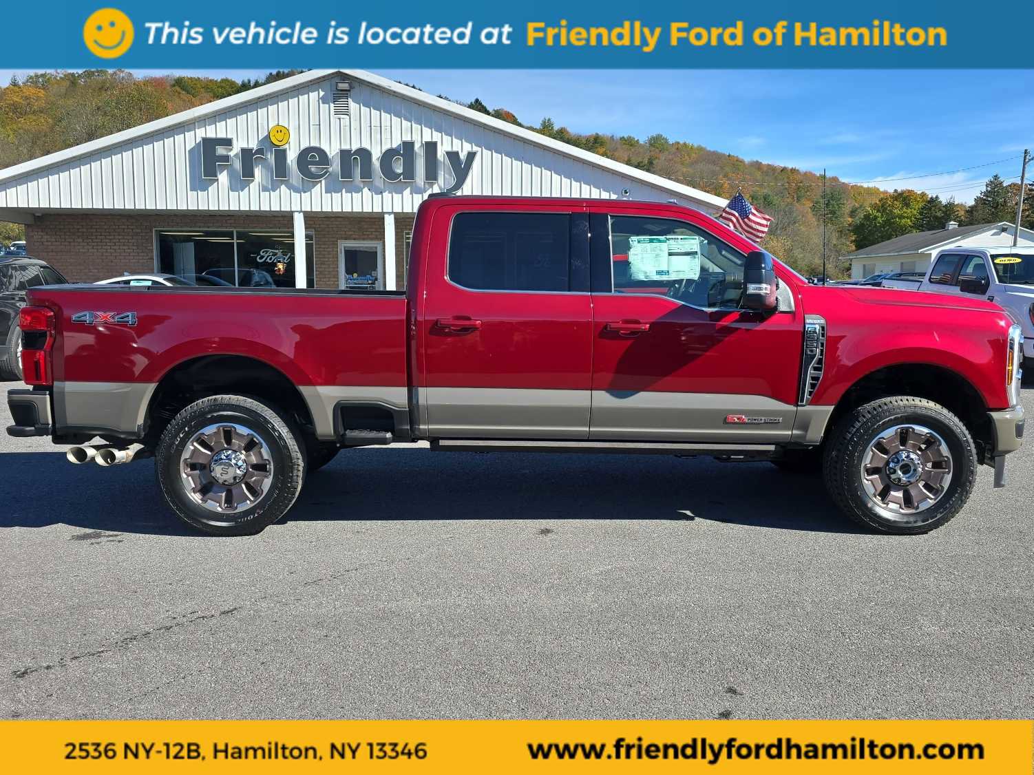 New 2026 Ford F350 King Ranch w/ Snow Plow Prep Package image 8