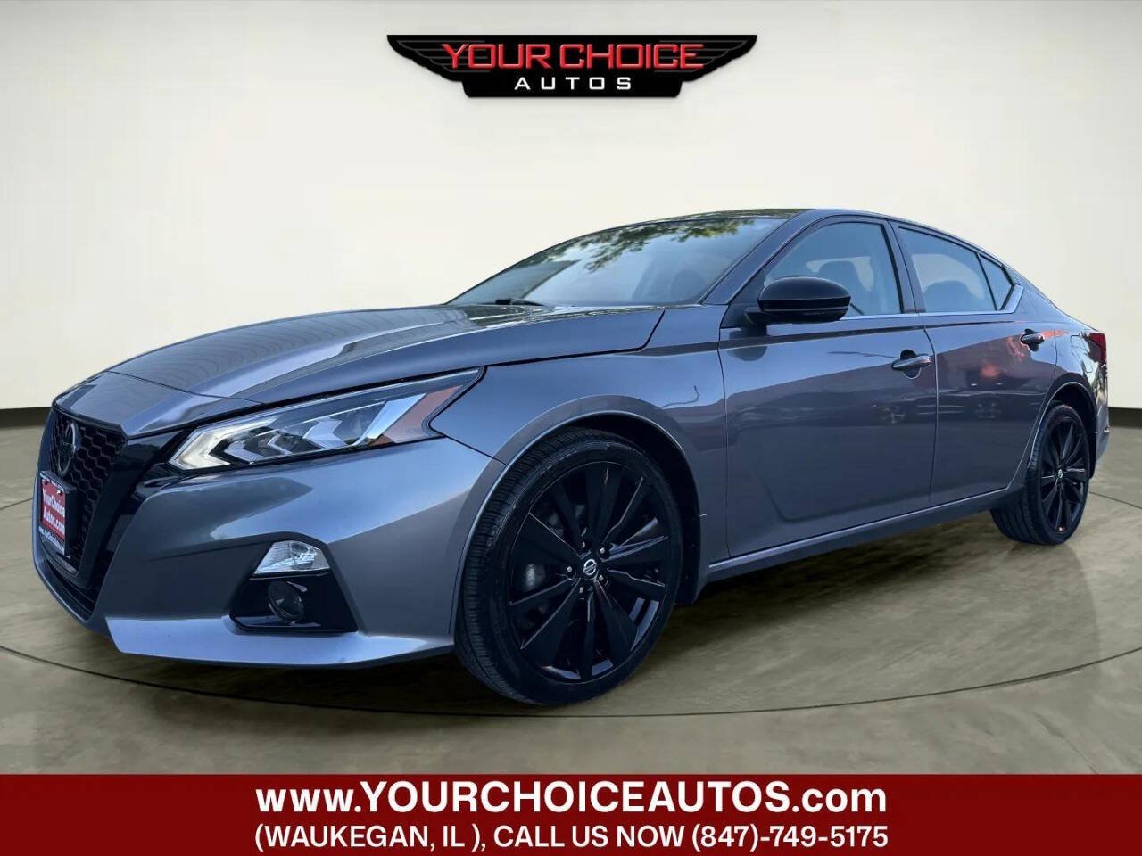 Used 2022 Nissan Altima 2.5 SR w/ Midnight Edition Package AWD/4WD image 1