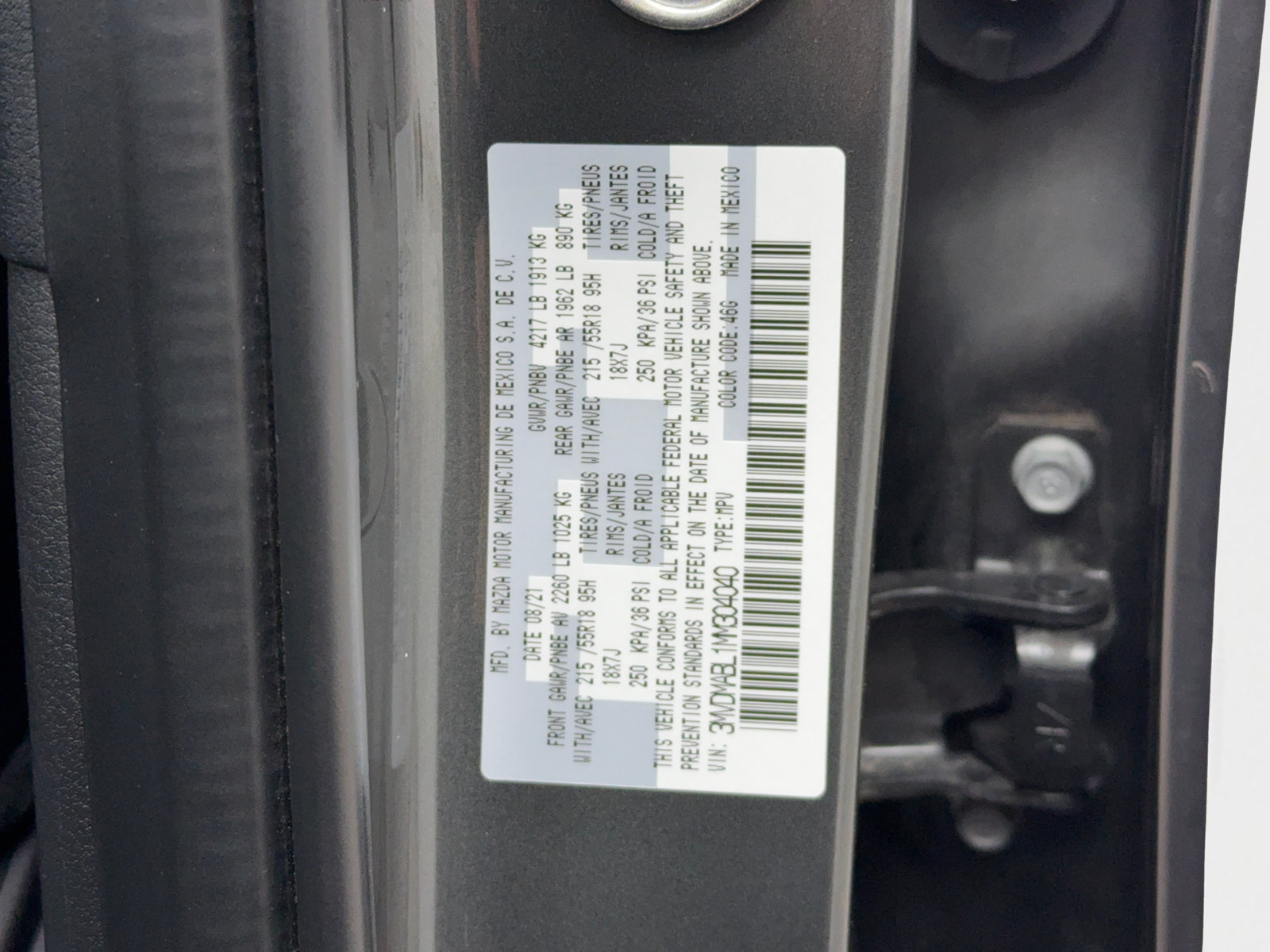 Used 2021 MAZDA CX-30 FWD 2.5 S w/ Select Package image 54