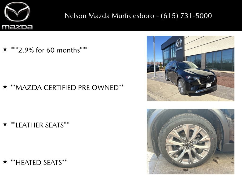 Certified 2024 MAZDA CX-90 3.3 Turbo w/ Premium Package image 32