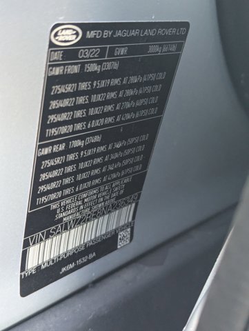 Used 2022 Land Rover Range Rover Sport SVR AWD/4WD image 24