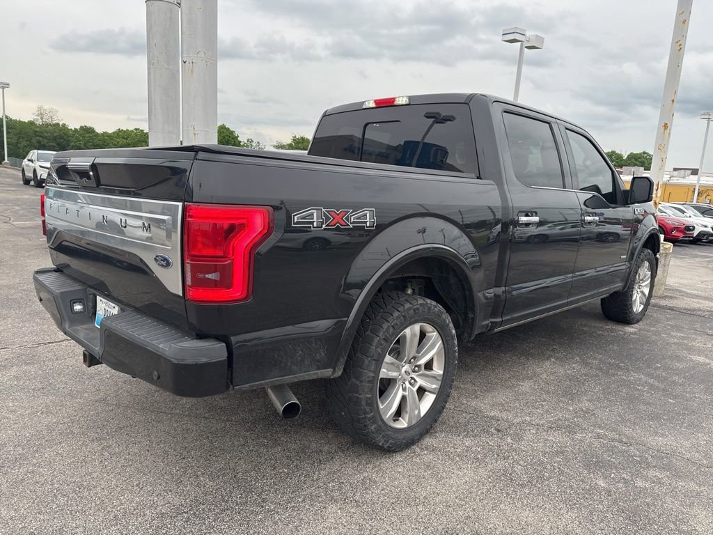 Used 2015 Ford F150 Platinum w/ Trailer Tow Package AWD/4WD image 3