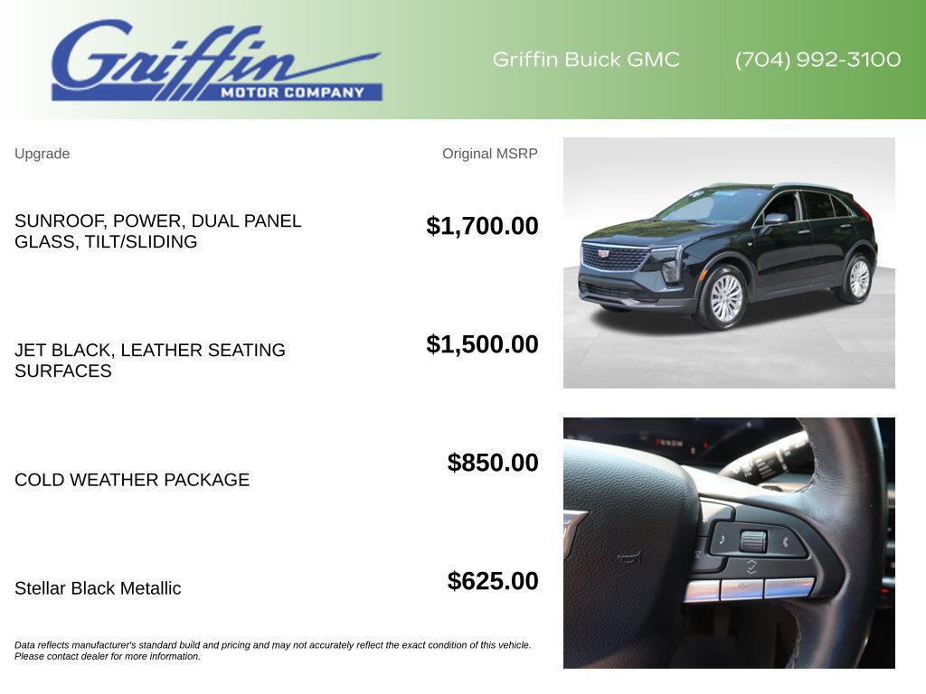Certified 2024 Cadillac XT4 Luxury w/ Cold Weather Package FWD image 6