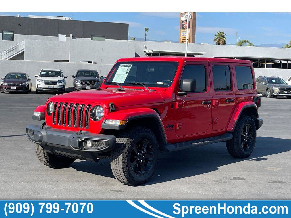 Used 2020 Jeep Wrangler Unlimited Sahara image 1