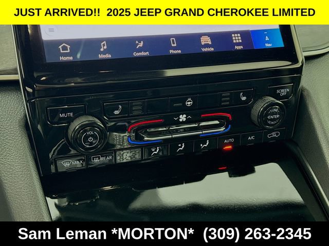 New 2025 Jeep Grand Cherokee Limited w/ Black Appearance Package image 16