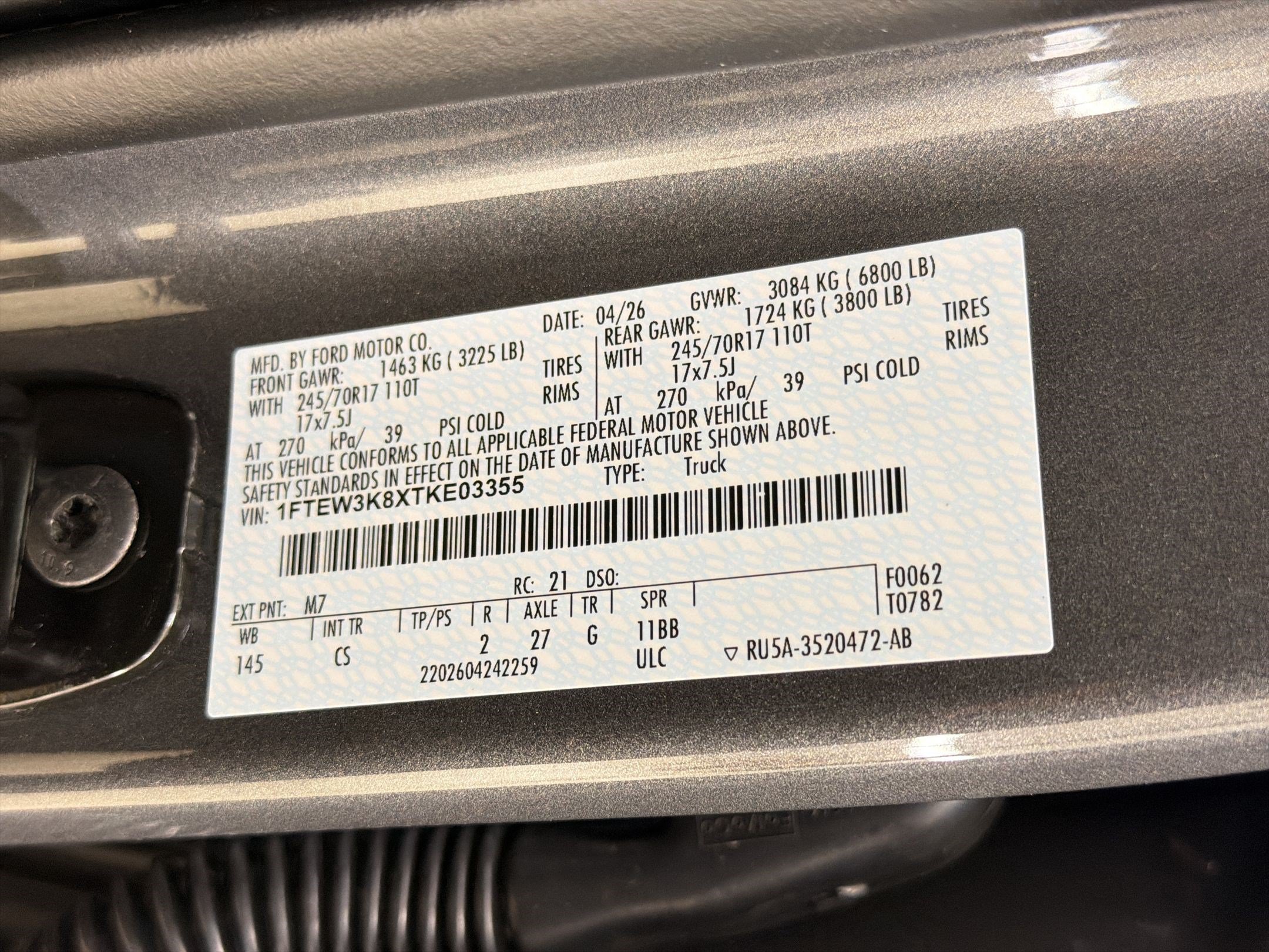 New 2026 Ford F150 XLT RWD image 15
