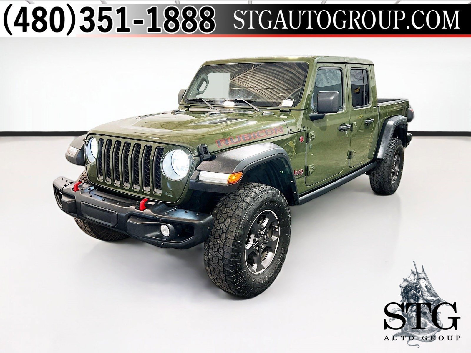Used 2022 Jeep Gladiator Rubicon w/ LED Lighting Group AWD/4WD image 1