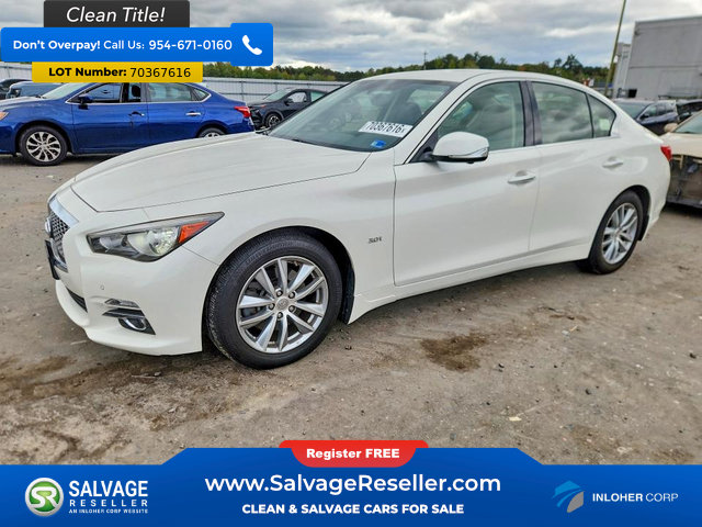 Used 2016 INFINITI Q50 3.0t Premium w/ Driver Assistance Package AWD/4WD image 1