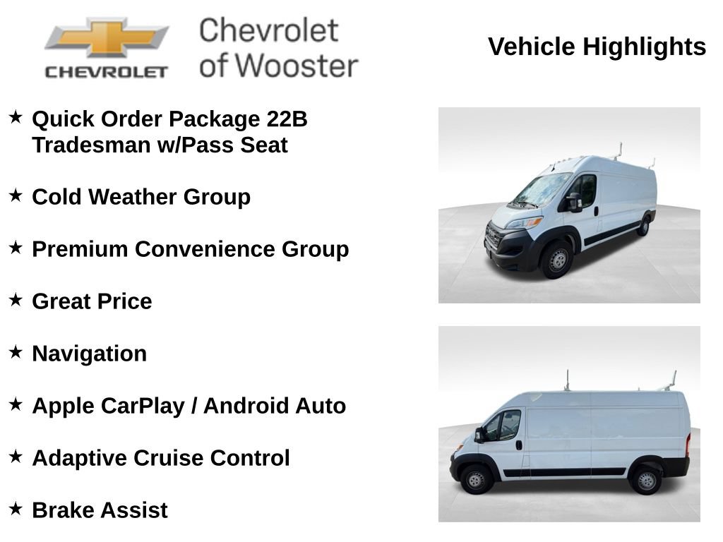Used 2024 RAM ProMaster 2500 w/ Premium Convenience Group FWD image 2