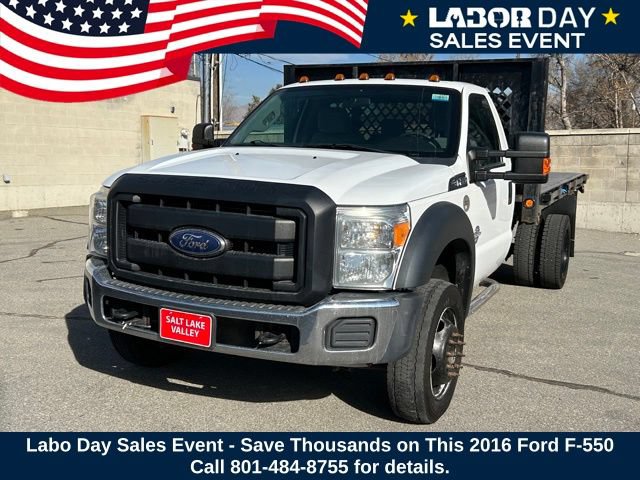 Used 2016 Ford F550 4x4 Regular Cab Super Duty image 2