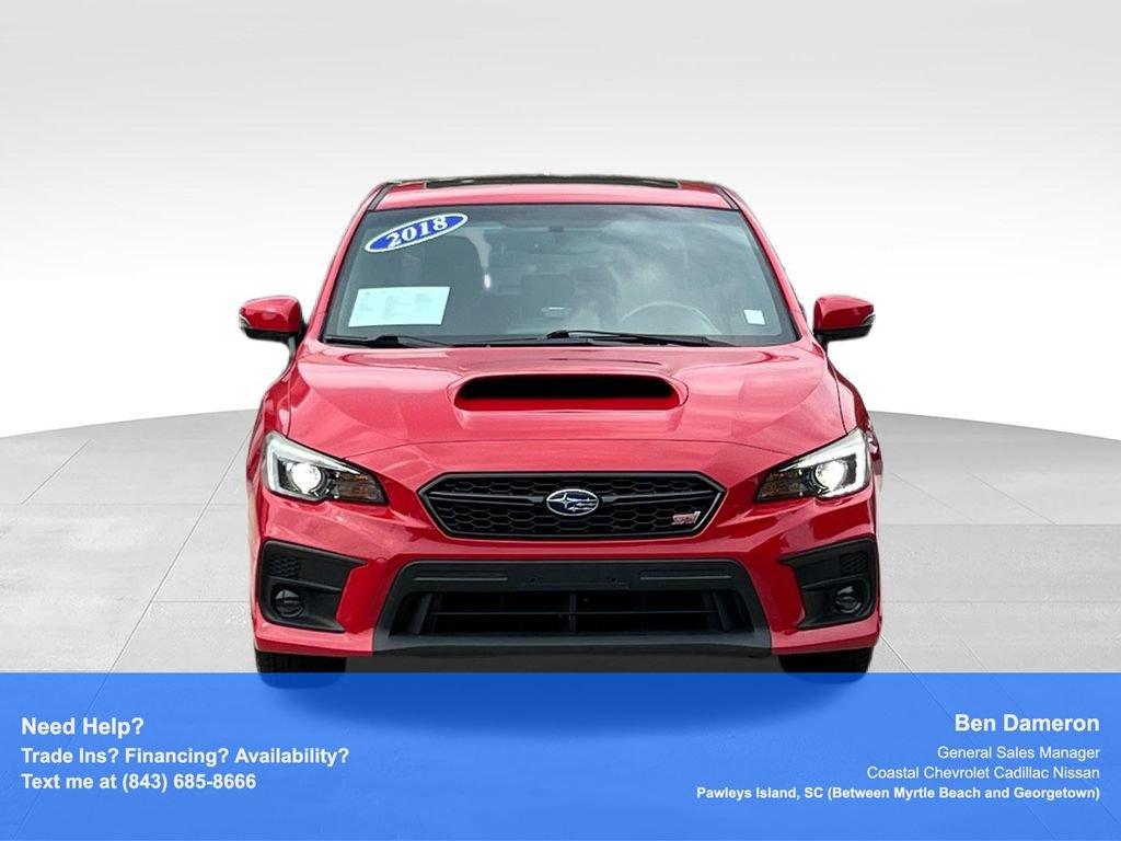Used 2018 Subaru WRX STI Limited AWD/4WD image 2