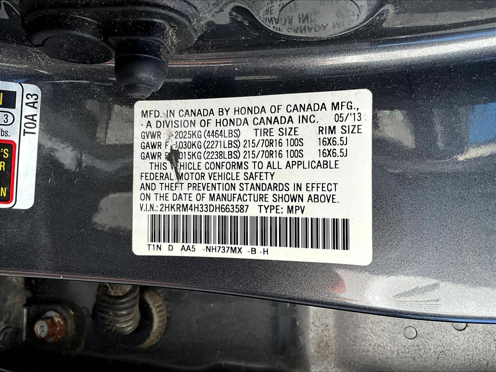 Used 2013 Honda CR-V LX image 6
