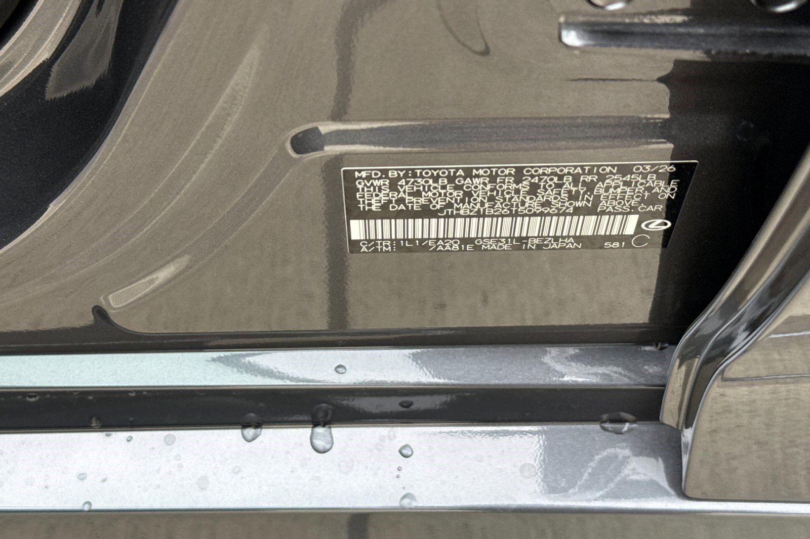 New 2026 Lexus IS 350 F Sport RWD image 19