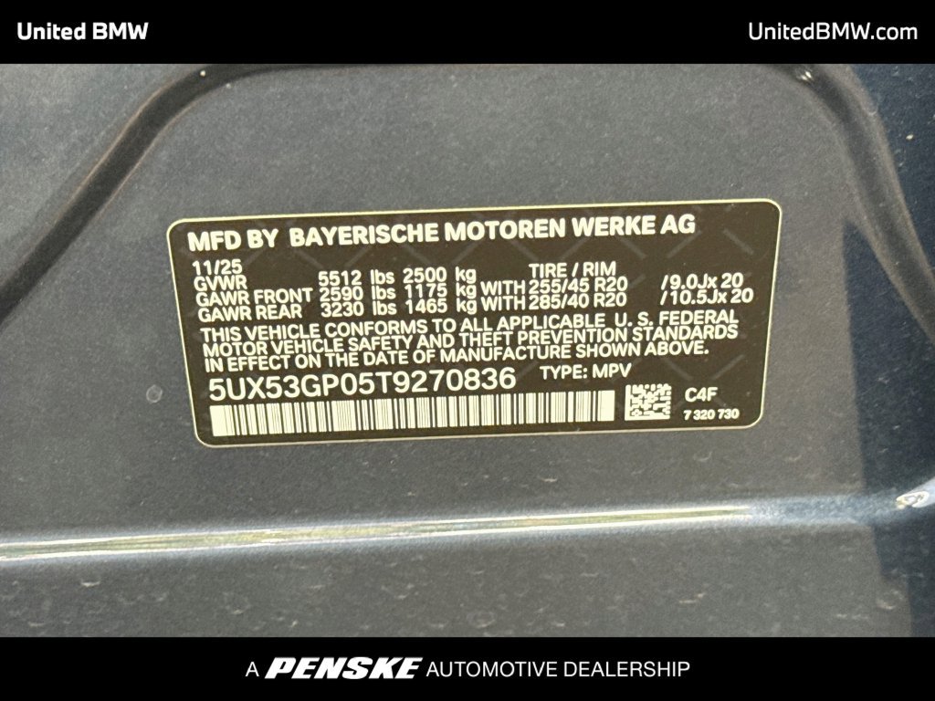 Certified 2026 BMW X3 xDrive30i AWD/4WD image 22