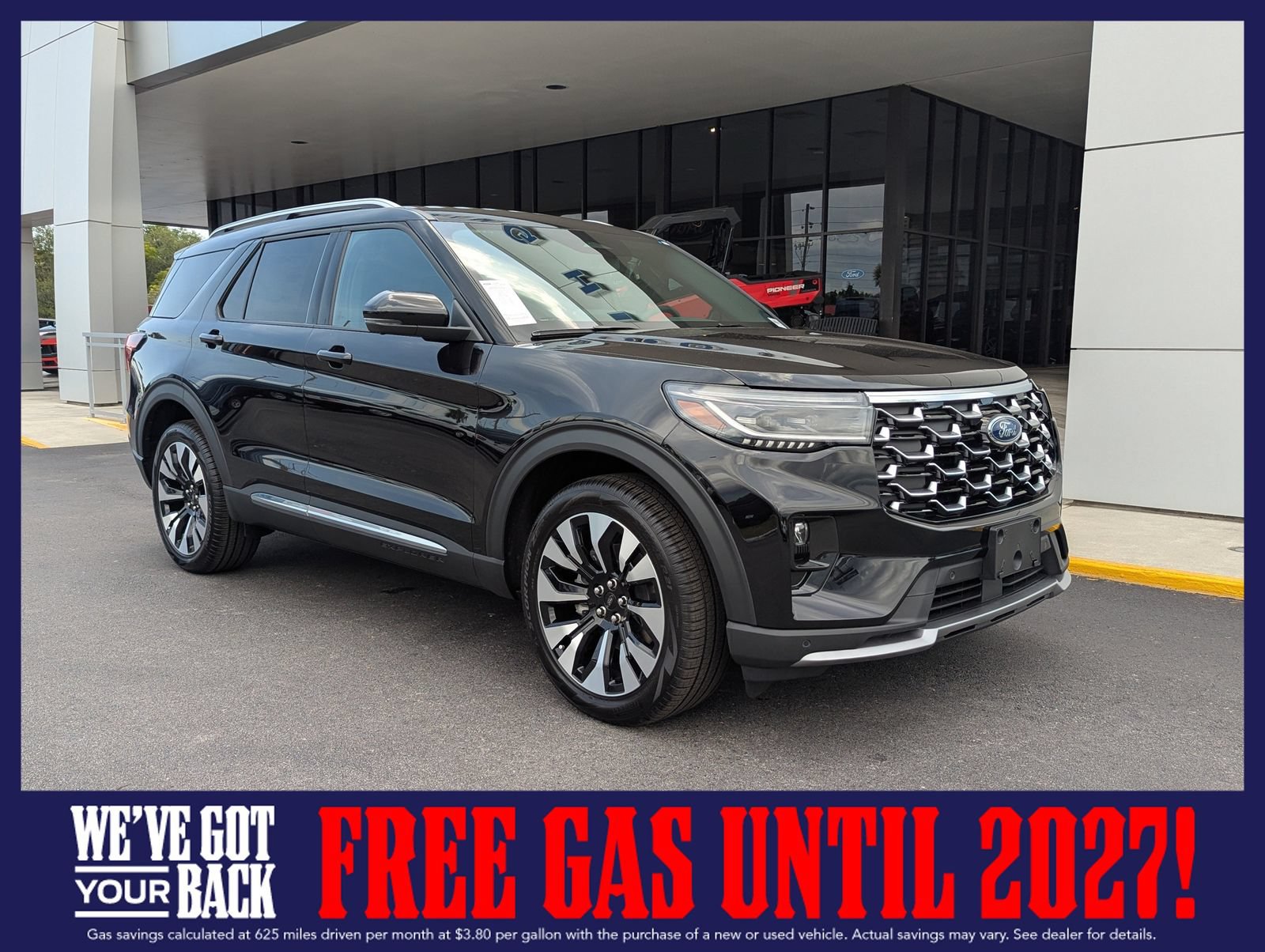 New 2026 Ford Explorer Platinum w/ LUX Leather Package AWD/4WD image 2