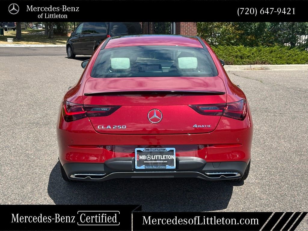 Certified 2025 Mercedes-Benz CLA 250 4MATIC image 5