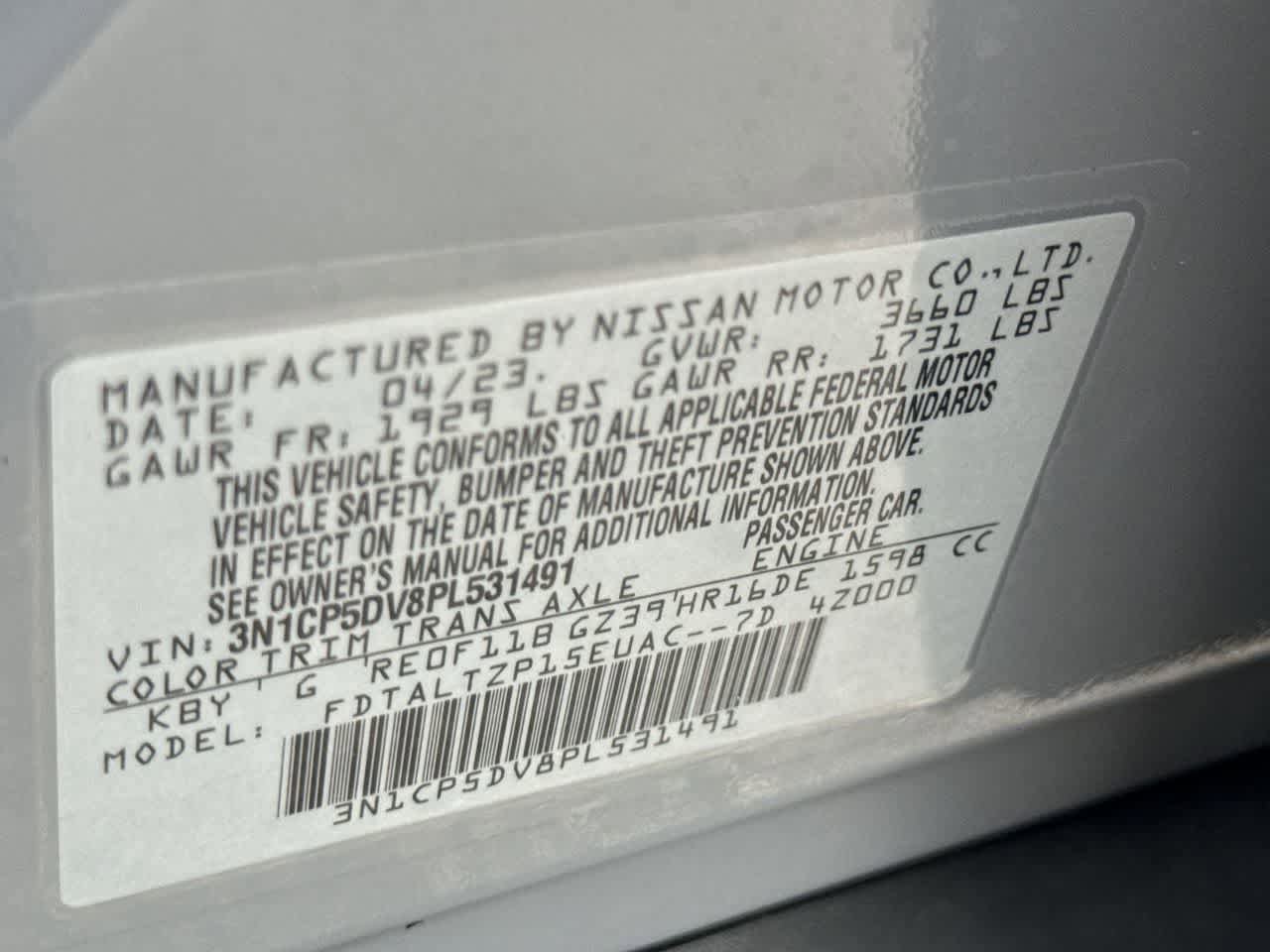 Used 2023 Nissan Kicks SR FWD image 29