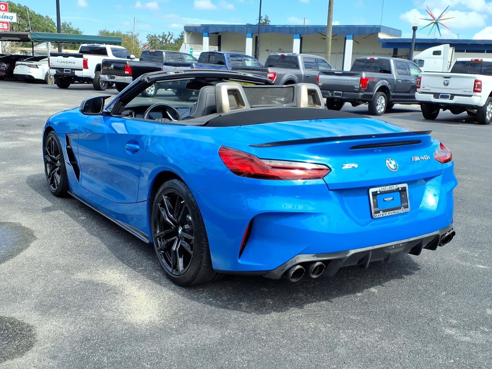 Used 2020 BMW Z4 M40i w/ Premium Package RWD image 3