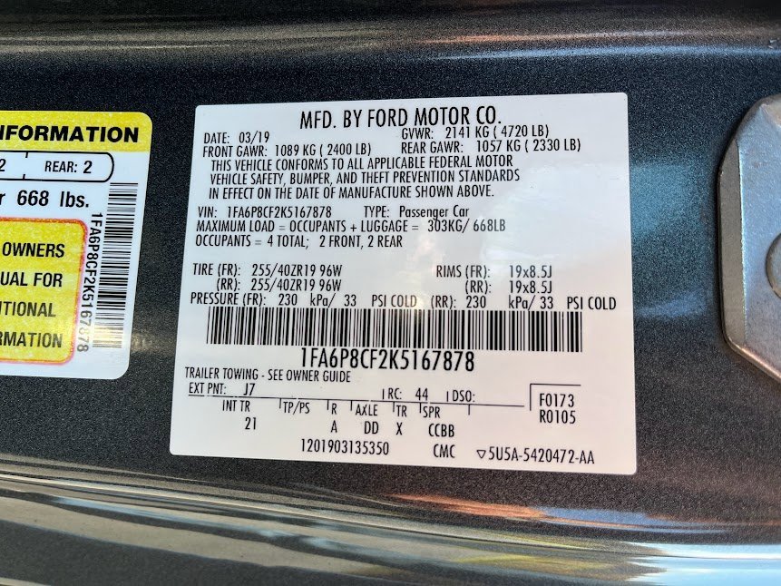 Used 2019 Ford Mustang GT w/ Black Accent Package image 7