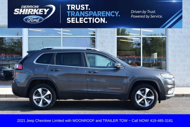 Used 2021 Jeep Cherokee Limited w/ Sun & Sound Group AWD/4WD image 3