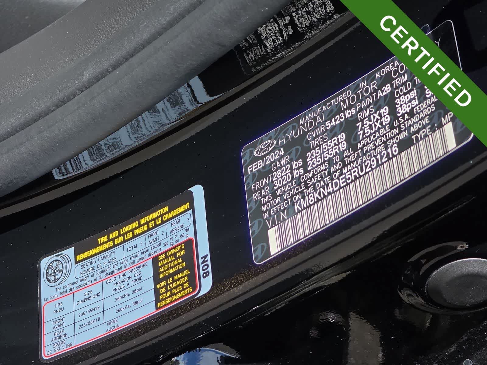 Certified 2024 Hyundai Ioniq 5 SEL RWD image 25