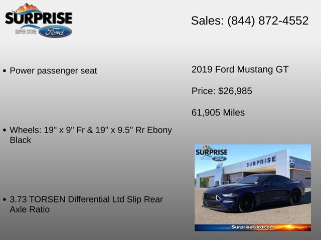 Used 2019 Ford Mustang GT w/ GT Performance Package RWD image 24