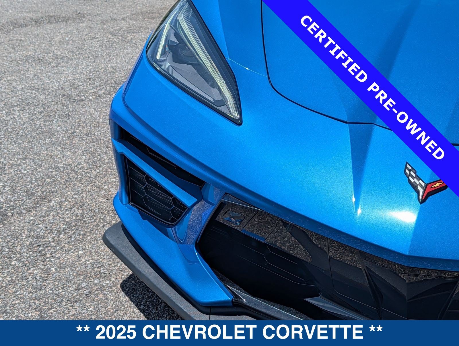 Used 2025 Chevrolet Corvette Stingray Preferred Cpe w/ Z51 Performance Package RWD image 10