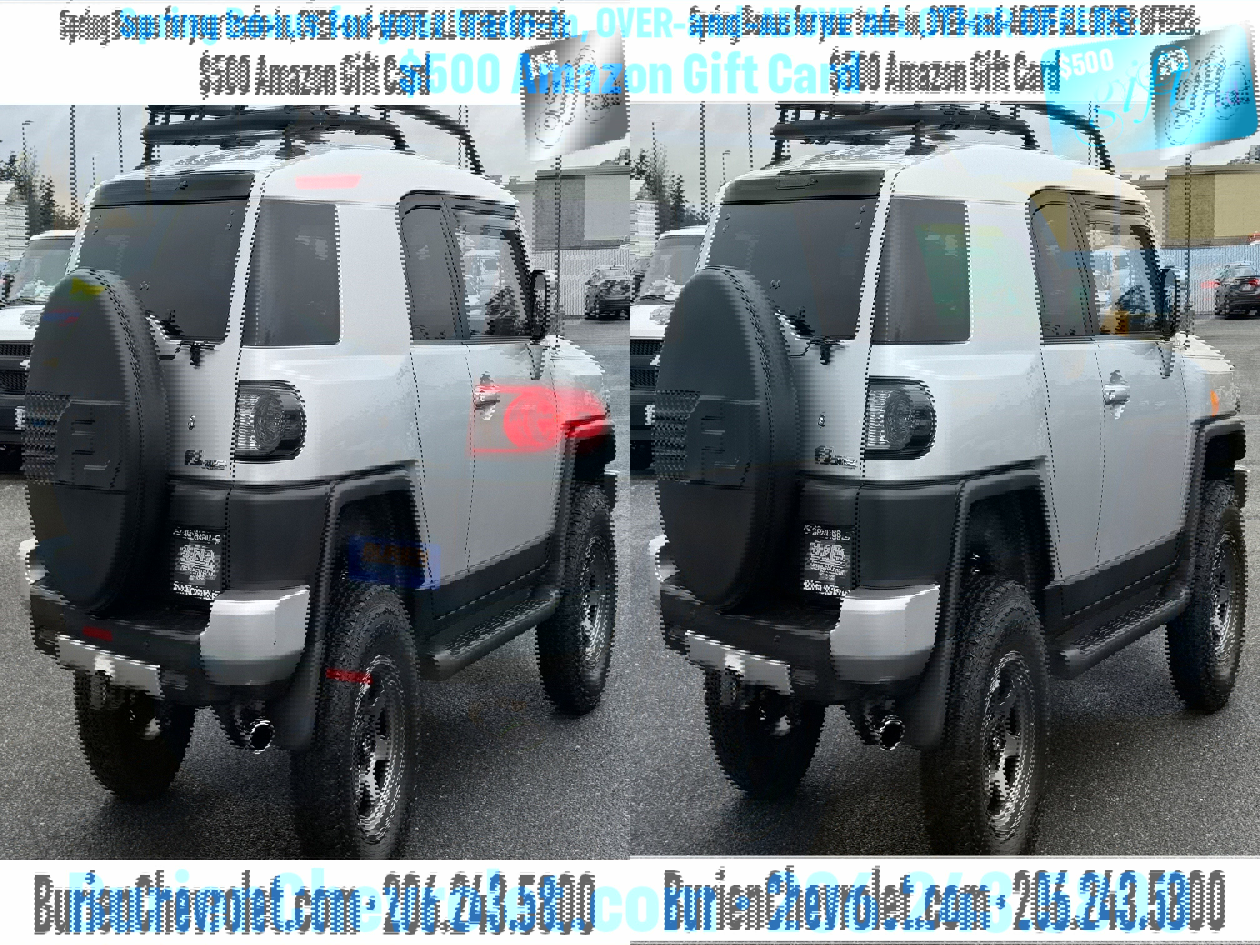 Used 2008 Toyota FJ Cruiser 4WD image 7