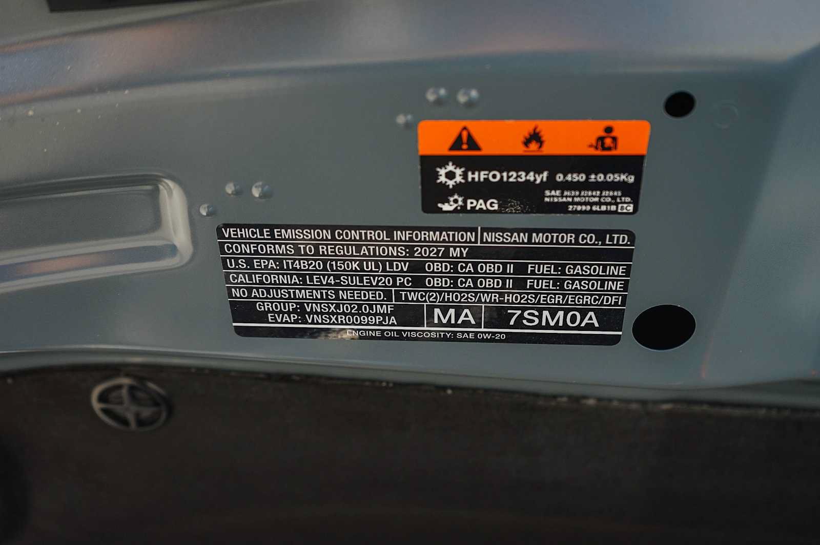 New 2027 Nissan Sentra SR w/ Floor Mat Package FWD image 13