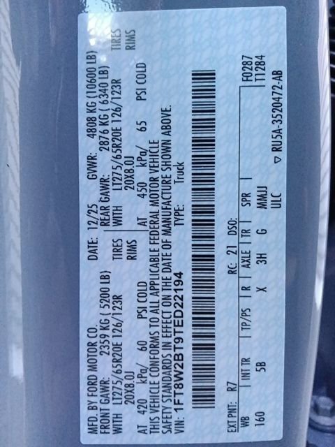 Used 2026 Ford F250 Lariat w/ Black Appearance Package image 37